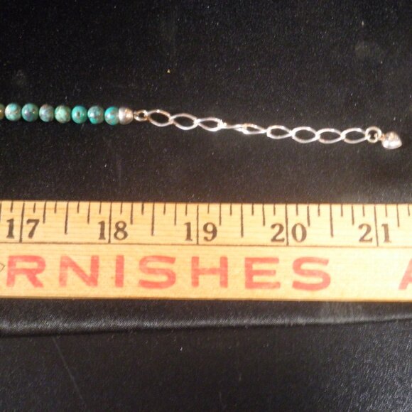 Jay King Sterling Silver Misty Mountain Modernist Turquoise Necklace - Picture 9 of 9